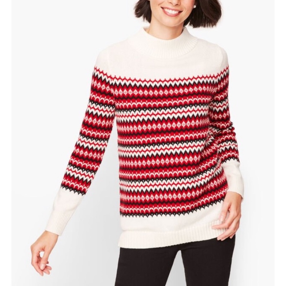 Talbots Winter Sweater Large Petite